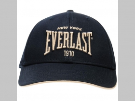 Everlast tmavomodrá šiltovka s vyšívanám logom a zapínaním vzadu na suchý zips  materiál 100%bavlna univerzálna nastaviteľná veľkosť